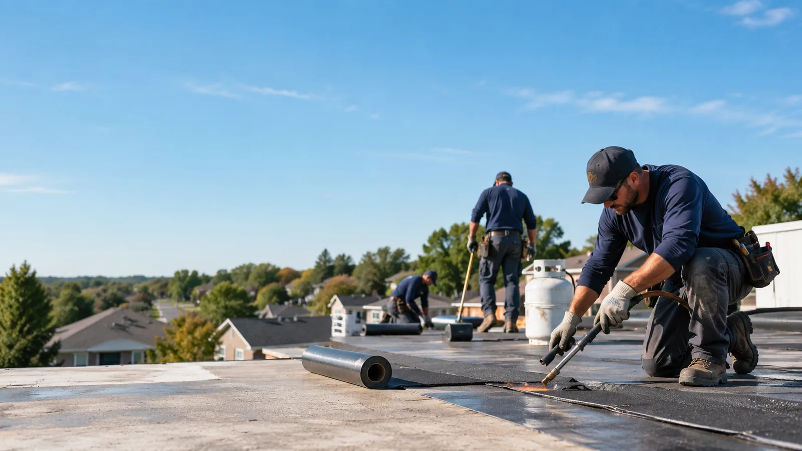 Flat Roof Leak Repair providers in Idaville, IN